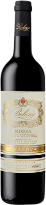 18,95 € Envio grátis | Vinho Tinto Zugober Belezos Reserva D.O.Ca. Rioja La Rioja Espanha Tempranillo, Graciano, Mazuelo 75 cl