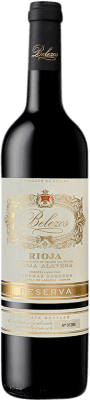 17,95 € Envio grátis | Vinho tinto Zugober Belezos Reserva D.O.Ca. Rioja La Rioja Espanha Tempranillo, Graciano, Mazuelo Garrafa 75 cl