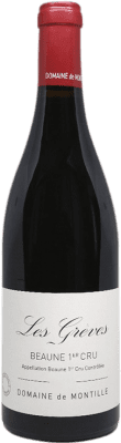 129,95 € Free Shipping | Red wine Montille 1er Cru Les Grèves A.O.C. Beaune Burgundy France Pinot Black Bottle 75 cl