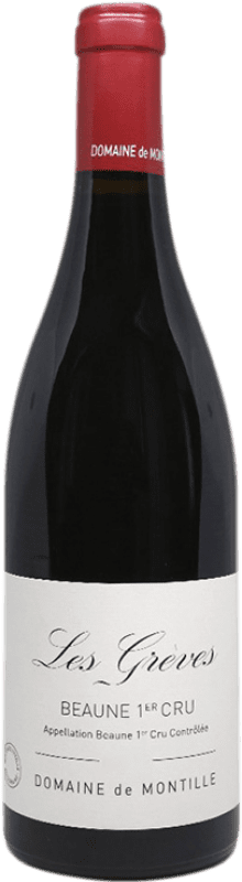 129,95 € Free Shipping | Red wine Montille 1er Cru Les Grèves A.O.C. Beaune Burgundy France Pinot Black Bottle 75 cl