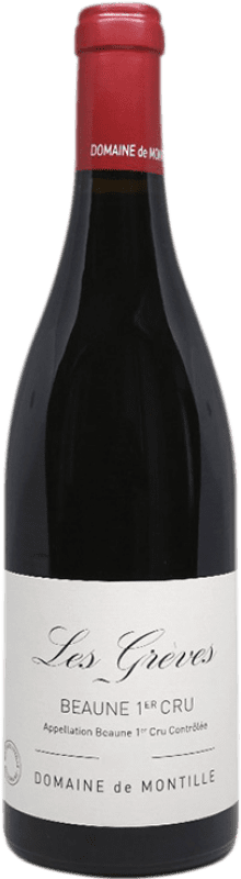 95,95 € 免费送货 | 红酒 Montille Premier Cru Les Grèves A.O.C. Beaune 勃艮第 法国 Pinot Black 瓶子 75 cl