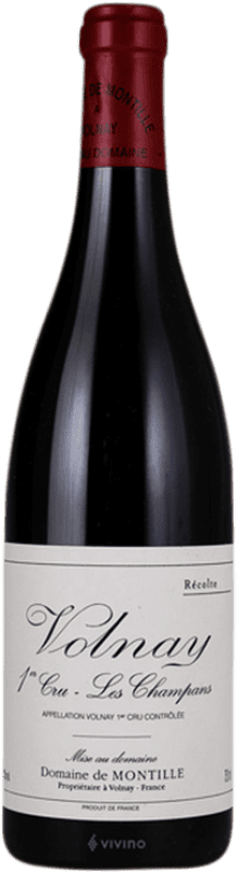 193,95 € Free Shipping | Red wine Montille 1er Cru Les Champans A.O.C. Volnay France Pinot Black Bottle 75 cl