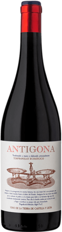 8,95 € Envoi gratuit | Vin rouge Lagar de Moha Antígona I.G.P. Vino de la Tierra de Castilla y León Castille et Leon Espagne Tempranillo Bouteille 75 cl