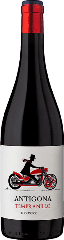 12,95 € Envío gratis | Vino tinto Lagar de Moha Antígona I.G.P. Vino de la Tierra de Castilla y León Castilla y León España Tempranillo Botella 75 cl