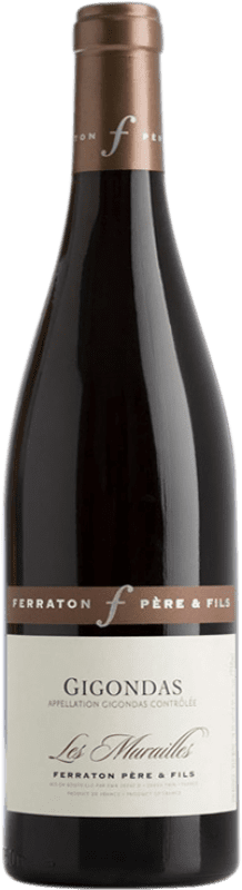 39,95 € Envío gratis | Vino Tinto Ferraton Père Les Murailles A.O.C. Gigondas Provence Francia Syrah, Garnacha 75 cl