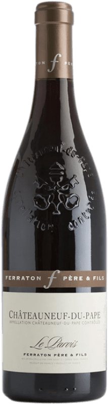 39,95 € 免费送货 | 红酒 Ferraton Père Le Parvis A.O.C. Châteauneuf-du-Pape 普罗旺斯 法国 Syrah, Grenache 瓶子 75 cl