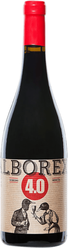 8,95 € 免费送货 | 红酒 Antonio Montero O Alborexar 4.0. D.O. Ribeiro 加利西亚 西班牙 Mencía 瓶子 75 cl