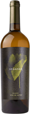 13,95 € Envio grátis | Vinho branco Vegamar Blanco D.O. Valencia Comunidade Valenciana Espanha Mascate de Alexandria, Sauvignon Branca Garrafa 75 cl