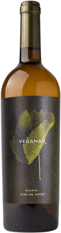 13,95 € Spedizione Gratuita | Vino bianco Vegamar Blanco D.O. Valencia Comunità Valenciana Spagna Moscato d'Alessandria, Sauvignon Bianca Bottiglia 75 cl