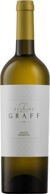 64,95 € 免费送货 | 白酒 Delaire Graff White 预订 Western Cape South Coast 南非 Sauvignon White, Sémillon 瓶子 75 cl