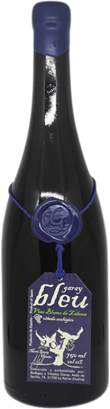 11,95 € Envio grátis | Vinho Branco Del Garay Bleu — Azul Crianza Espanha Zalema Eco — Biológico 75 cl