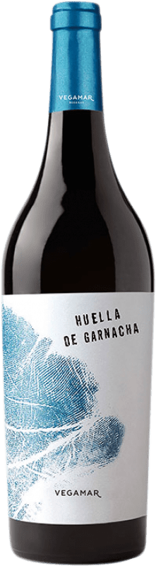 10,95 € Kostenloser Versand | Rotwein Vegamar Huella Jung D.O. Valencia Valencianische Gemeinschaft Spanien Grenache Tintorera Flasche 75 cl