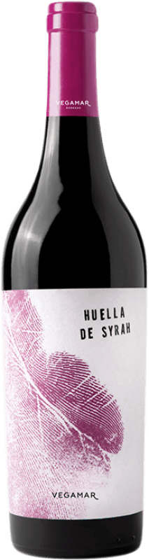 9,95 € 免费送货 | 红酒 Vegamar Huella D.O. Valencia 巴伦西亚社区 西班牙 Syrah 瓶子 75 cl