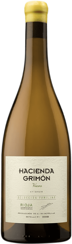 32,95 € 送料無料 | 白ワイン Hacienda Grimón Blanco 高齢者 D.O.Ca. Rioja ラ・リオハ スペイン Viura ボトル 75 cl