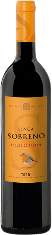 15,95 € Spedizione Gratuita | Vino rosso Finca Sobreño Ecológico D.O. Toro Castilla y León Spagna Tinta de Toro Bottiglia 75 cl