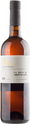 57,95 € Kostenloser Versand | Verstärkter Wein Equipo Navazos La Bota Nº 117 Amontillado D.O. Montilla-Moriles Andalusien Spanien Pedro Ximénez Flasche 75 cl