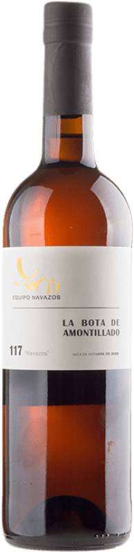 57,95 € 免费送货 | 强化酒 Equipo Navazos La Bota Nº 117 Amontillado D.O. Montilla-Moriles 安达卢西亚 西班牙 Pedro Ximénez 瓶子 75 cl
