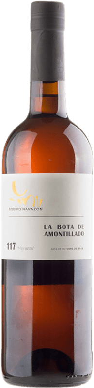 62,95 € Spedizione Gratuita | Vino Liquoroso Equipo Navazos La Bota Nº 117 Amontillado D.O. Montilla-Moriles Andalusia Spagna Pedro Ximénez Bottiglia 75 cl