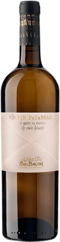 33,95 € 免费送货 | 白葡萄酒 CastroBrey Sin Palabras 6 Meses 橡木桶 D.O. Rías Baixas 加利西亚 西班牙 Albariño — 阿尔巴利诺 75 cl