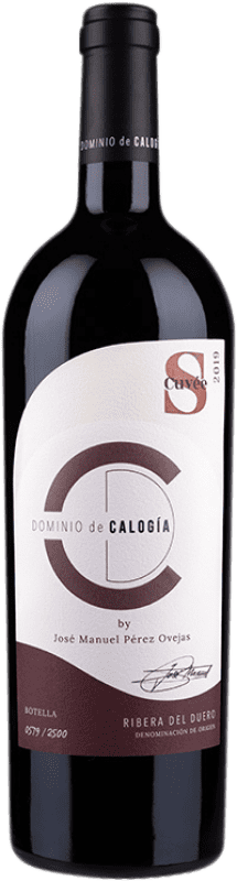 168,95 € Envio grátis | Vinho tinto Dominio de Calogía Cuvée S D.O. Ribera del Duero Castela e Leão Espanha Tempranillo Garrafa 75 cl