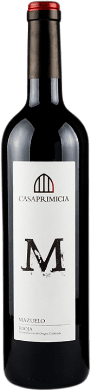 14,95 € Envío gratis | Vino tinto Casa Primicia M D.O.Ca. Rioja La Rioja España Mazuelo Botella 75 cl