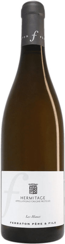 88,95 € Envio grátis | Vinho branco Ferraton Père Les Miaux Blanc A.O.C. Hermitage França Marsanne Biológico Garrafa 75 cl