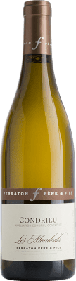61,95 € Free Shipping | White wine Ferraton Père Signature Les Mandouls A.O.C. Condrieu Auvernia France Viognier Bottle 75 cl