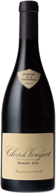 305,95 € Free Shipping | Red Wine Domaine de La Vougeraie Grand Cru A.O.C. Clos de Vougeot Burgundy France Pinot Noir Eco — Organic 75 cl