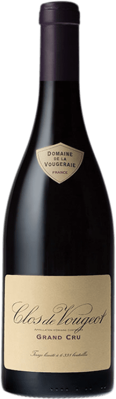 348,95 € Envío gratis | Vino tinto La Vougeraie Grand Cru A.O.C. Clos de Vougeot Borgoña Francia Pinot Negro Botella 75 cl