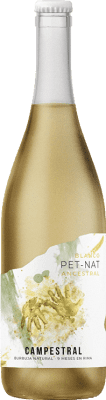 23,95 € Spedizione Gratuita | Vino bianco Campestral Ancestral Blanco I.G.P. Vino de la Tierra de Cádiz Andalusia Spagna Palomino Fino Bottiglia 75 cl