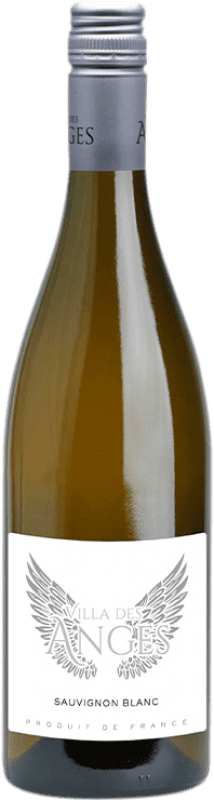 7,95 € Envío gratis | Vino blanco Jeff Carrel Villa des Anges I.G.P. Vin de Pays d'Oc Languedoc-Roussillon Francia Sauvignon Blanca Botella 75 cl
