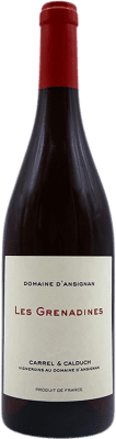 14,95 € Бесплатная доставка | Красное вино Jeff Carrel Les Grenadines I.G.P. Vin de Pays Côtes Catalanes Лангедок-Руссильон Франция Syrah, Grenache, Carignan, Macabeo бутылка 75 cl