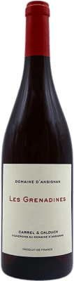 14,95 € Spedizione Gratuita | Vino rosso Jeff Carrel Les Grenadines I.G.P. Vin de Pays Côtes Catalanes Linguadoca-Rossiglione Francia Syrah, Grenache, Carignan, Macabeo Bottiglia 75 cl