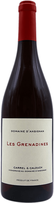 15,95 € Free Shipping | Red wine Jeff Carrel Les Grenadines I.G.P. Vin de Pays Côtes Catalanes Languedoc-Roussillon France Syrah, Grenache, Carignan, Macabeo Bottle 75 cl