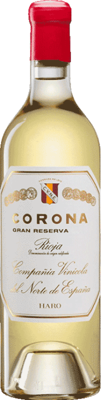 238,95 € Бесплатная доставка | Белое вино Norte de España - CVNE Corona Гранд Резерв D.O.Ca. Rioja Ла-Риоха Испания Viura бутылка 75 cl