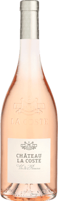 17,95 € 免费送货 | 玫瑰酒 Château La Coste Rosé A.O.C. Côtes de Provence 普罗旺斯 法国 Syrah, Grenache, Cabernet Sauvignon, Cinsault 瓶子 75 cl