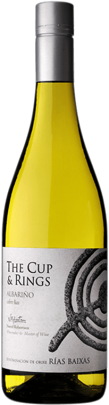 15,95 € Free Shipping | White Wine El Escocés Volante The Cup & Rings D.O. Rías Baixas Galicia Spain Albariño — Albarinho Bottle 75 cl