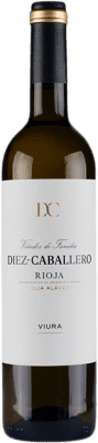 10,95 € 免费送货 | 白酒 Diez-Caballero 岁 D.O.Ca. Rioja 巴斯克地区 西班牙 Viura 瓶子 75 cl