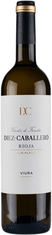 8,95 € 送料無料 | 白ワイン Diez-Caballero Crianza — クリアンサ D.O.Ca. Rioja バスク国 スペイン Viura — ヴィウラ 75 cl