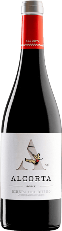 6,95 € Envoi gratuit | Vin rouge Alcorta Ágil Chêne D.O. Ribera del Duero Castille et Leon Espagne Tempranillo Bouteille 75 cl