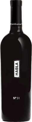 35,95 € Free Shipping | Red wine Habla Nº 31 Aged I.G.P. Vino de la Tierra de Extremadura Estremadura Spain Tempranillo Bottle 75 cl
