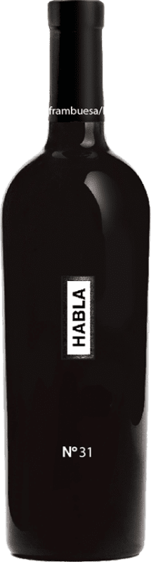 37,95 € Spedizione Gratuita | Vino Rosso Habla Nº 31 Crianza — Invecchiato in Botte I.G.P. Vino de la Tierra de Extremadura Estremadura Spagna Tempranillo Bottiglia 75 cl