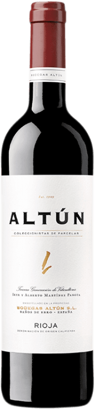 16,95 € Envio grátis | Vinho tinto Altún D.O.Ca. Rioja La Rioja Espanha Tempranillo Garrafa 75 cl