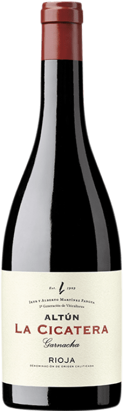 28,95 € Kostenloser Versand | Rotwein Altún La Cicatera D.O.Ca. Rioja Baskenland Spanien Grenache Flasche 75 cl