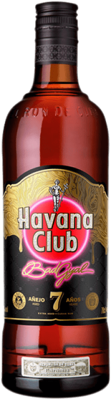 28,95 € Kostenloser Versand | Rum Havana Club 7 X Bad Gyal Kuba Flasche 70 cl