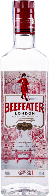 19,95 € Envio grátis | Gin Beefeater Reino Unido Garrafa 70 cl