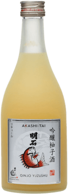 32,95 € Kostenloser Versand | Sake Akashi-Tai Ginjo Yuzushu Japan Medium Flasche 50 cl