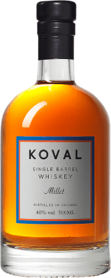 39,95 € 送料無料 | ウイスキーブレンド Koval Millet Single Barrel アメリカ ボトル Medium 50 cl