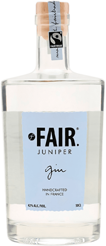 31,95 € Free Shipping | Genever Gin Fair France Medium Bottle 50 cl Juniper