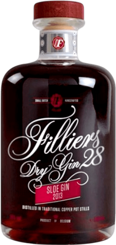 48,95 € 免费送货 | 金酒 Gin Filliers 28 比利时 中瓶装 50 cl Sloe Berries — 野李子